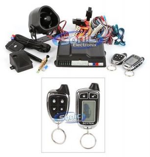   5000RS 2W 1C 2 Way Car Alarm Vehicle Security Remote Start System