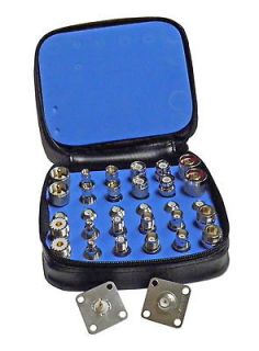 New 30 Piece RF Connector Kit RF Adapters with QC Flange for Bird 43 