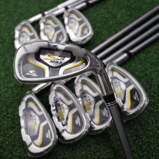 Cobra Golf S3 Max Irons Set   4   PW & GW   Graphite Regular Flex 