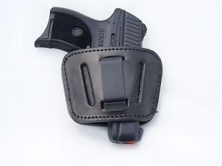 Leather Concealment Gun Holster   RUGER LC9 (#035M BL)