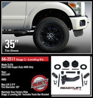   Ford F350 Super Duty 4wd 2.5 Stage 2 Leveling Kit 66 2511 (Fits: Ford