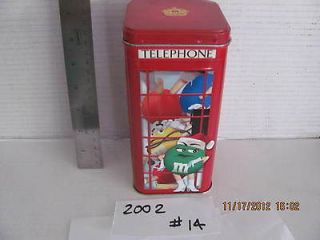 Collectible Tin 2002 #14 Telephone Booth