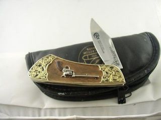 Franklin Mint Colt Single Action Peacemaker Knife and Case