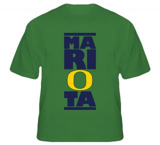 Marcus Mariota football Oregon Hawaii Quarterback QB T Shirt