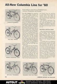 1960 Columbia Bicycle Article VW Beetle Pyro Kit