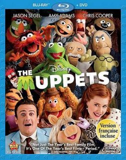 The Muppets (Blu ray/DVD, 2012, 2 Disc Set)   BRAND NEW