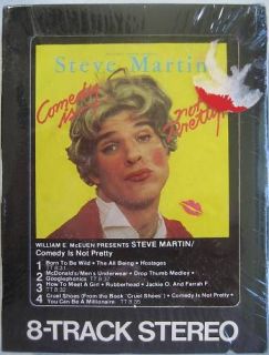 Steve Martin Comedy is Not Pretty 8 Track Tape Sealed
