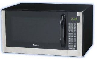   New Oster OGG61403 1 2/5 Cubic Feet Microwave Oven, Stainless Steel
