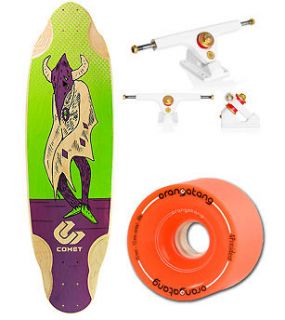 Comet Skateboards Voodoo Doll Longboard Complete 10 X 36 w 