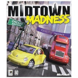   Midtown Madness Chicago Edition    Car Racing Windows PC Computer Game