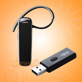   For PC Skype Wireless USB Aduio Adapter Bluetooth Headset   Black