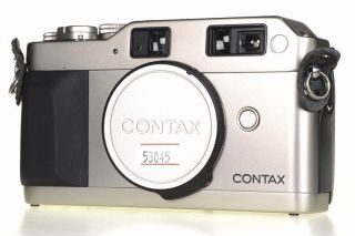 Contax G1 Rangefinder Camera w/GD 1 Data Back *EX*