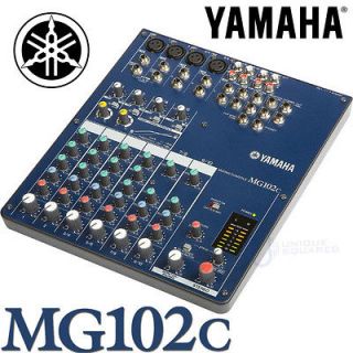 Yamaha MG102C 10 Input Stereo Mixer with Compression