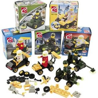 12 Building Block Vehicle Construction Sets Party Favors Lego