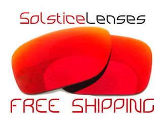 New SL RUBY RED MIRROR Replacement Lens for Oakley HOLBROOK Sunglasses