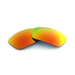 New VL Polarized Fire Red Replacement Lenses for Oakley Monster Pup 