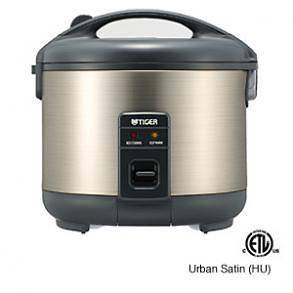 TIGER RICE COOKER 3 CUP STAINLESS STEEL JNP S55U
