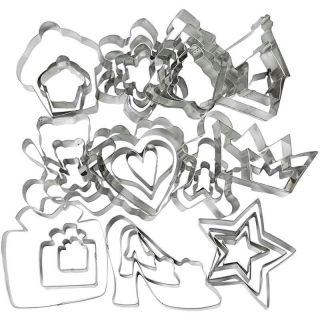 Metal Shapes Cookie Biscuit Cutters Cake Baking Sugar Craft Pick From 