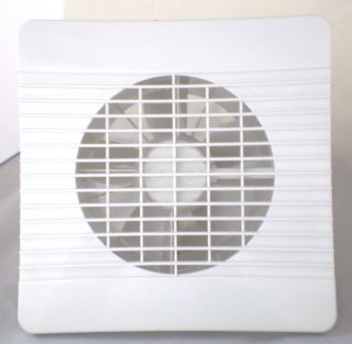 Low Profile 6/150mm Extractor Fan for Kitchen Ventilation   Slimline 