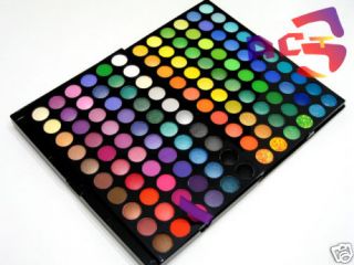 Manly 120 Color Eyeshadow MakeUp Palette #1 & Free Brush
