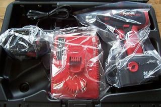 New Snap On 1/2 Cordless Drill Set With Fast Free Priority Shipping 