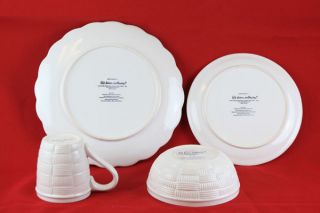 New HOME INTERIOR Ceramic Home Dinnerware 4 Pcs Set High Quality 