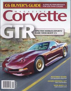 CORVETTE MAGAZINE GTR C6 buyers guide 1966 big block convertible 1970 