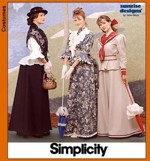 Simplicity 8375 Victorian Titanic Costume Pattern