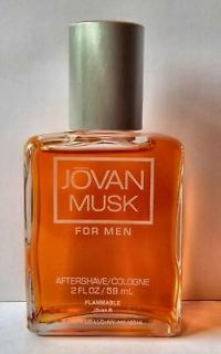 JOVAN MUSK Men 2 oz Aftershave Cologne Spray *New UB*