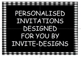   Personalised 18th 21st 30th 40th Birthday Party Invitations Free P&P