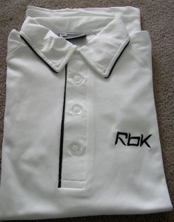RBK MENS CRICKET SHIRT WHITE BREATHABLE SALE PRICE (S)