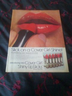 COVER GIRL ADVERTISING PRINT AD ORIGINAL AUGUST 1976 CHRISTIE BRINKLEY