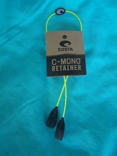 COSTA DEL MAR STAINLESS STEEL AND MONO C LINE SUNGLASS RETAINER STRAP 