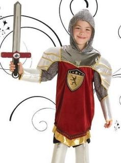 SOFT&Flexible Knight Costume King Arthur Armor SET Childs 3T 4T 3 4 5 