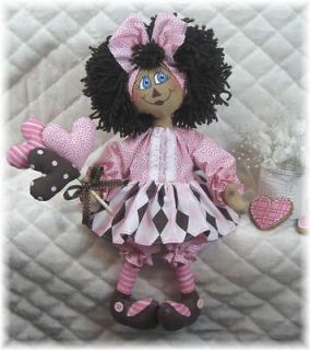Primitive Raggedy Ann~14 Annie Claire~Pattern #202 by Ginger 
