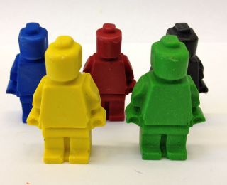 50 Lego Minifigure Crayons Ninjago Party Favors Birthday Supply 