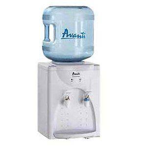   Cold/Room Temperature Counter Top Water Dispenser White 3/5 Gallon