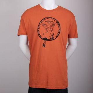 NEIL YOUNG & CRAZY HORSE 1976 Tour Burnt ORANGE T Shirt BRAND NEW IN 