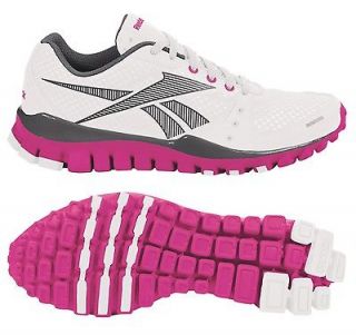   Womens REALFLEX Transition Cross Training Shoe White/Grey/Pin​k