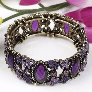 Strand Tibet Cuff Resin Classic Flower Bracelet Gift Fashion Jewelry