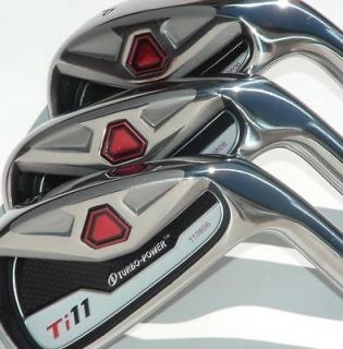 NEW 3 PW or 4 SW CUSTOM MADE Ti11 COMPLETE BUILT IRON SET TAYLOR FIT 