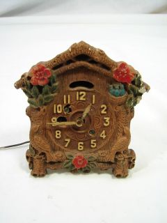 Vintage August C. Keebler Co. Small Wall Clock