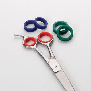 Heritage RUBBER Finger&Thumb Sizing Ring Rings SET for Grooming Shears 
