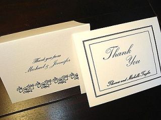 Personalized Note Cards Thank You Cards Blank Note Cards Wedding Thank 