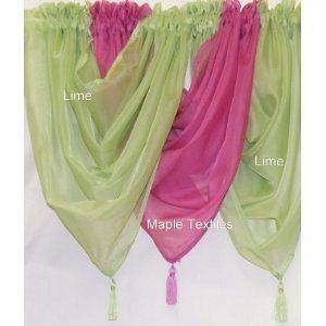 lime green curtains in Curtains, Drapes & Valances