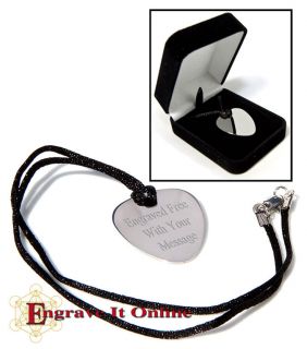 personalized guitar pick necklace in Jewelry & Watches