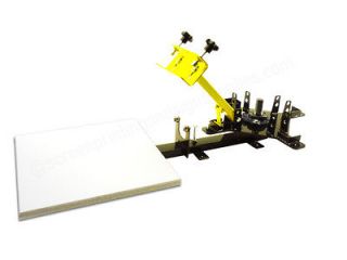   Color 1 Station ScreenPrinting Press Garment Machine Equipment KICKER