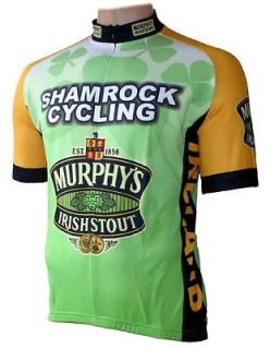 Cycling Jersey Ireland Murphys Stout Shamrock   Short Sleeve