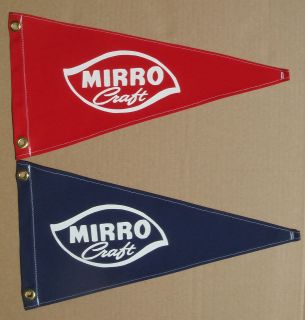 Mirrocraft Vintage Style Boat Flag Pennant Retro Memorabilia Mirro 