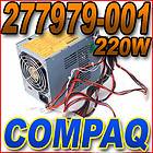 Genuine 220W HP Compaq EVO D310 D315 D510 D51C Power Supply 277979 001 